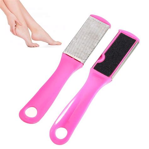 1pcs Double Side Foot File Coarse Stainless Hard Skin Remover Calluses Feet Care Hard Skin