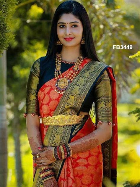 100 Latest Pattu Saree Blouse Designs And Patterns 2023 Images