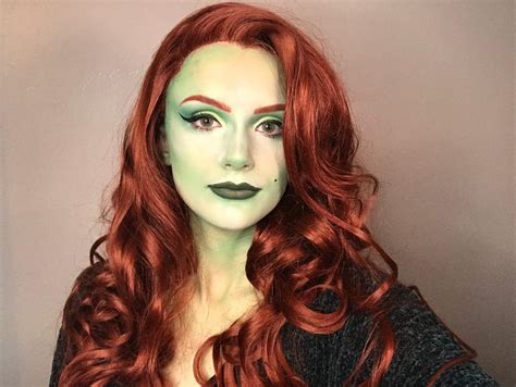 Pin Up Poison Ivy Cosplay Makeup Test Kan Stelar By Kanstelar On