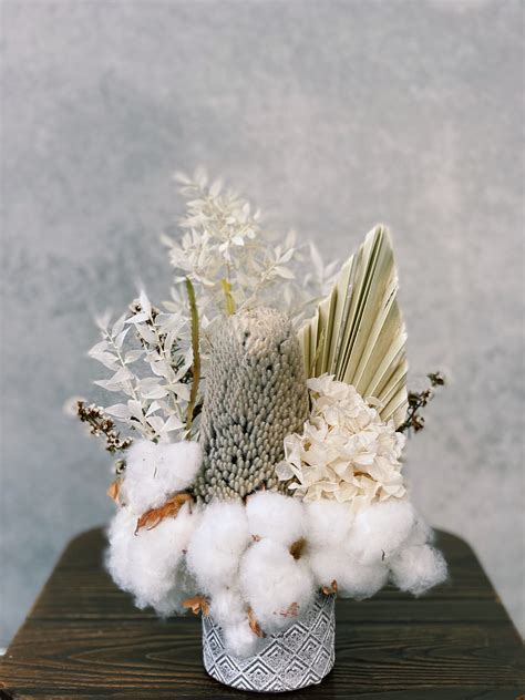 Check dried flowers price per kg, benefits, recipes, fast shipping & cod at vedaoils. Mini Neutral Dried Arrangement - The Lush Lily - Brisbane ...