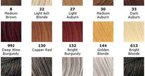 In most cases, brunette hair makes its owners happy because it tends to be bright! Hair weave number color chart | hair & make up | Pinterest ...