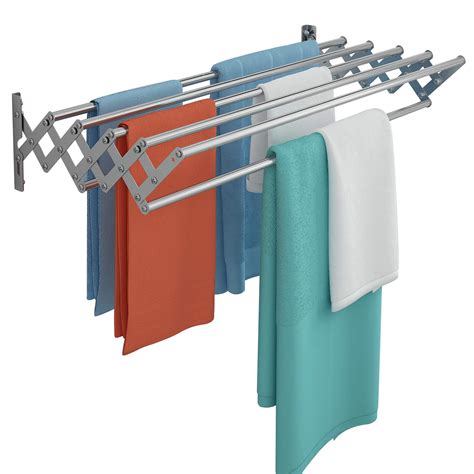 Buy Wall Ed Clothes Drying Rackstainless Steel Accordion Retractable