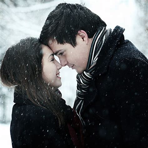 Couple Kissing In The Snow Natalia Mihailovich Flickr