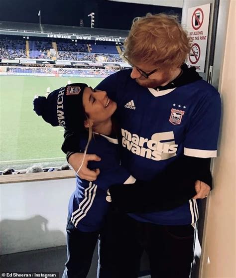 Exc Ed Sheerans Wife Cherry Seaborn Is Seen With A Hint Of A Bump In
