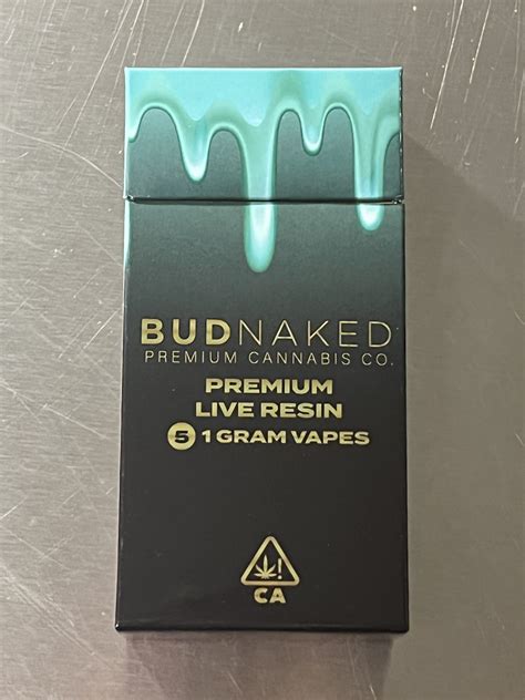 Bud Naked Disposable Vape Pack 5ct Pack Trapper