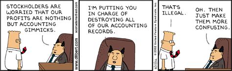 Dilbert Accounting Cartoons