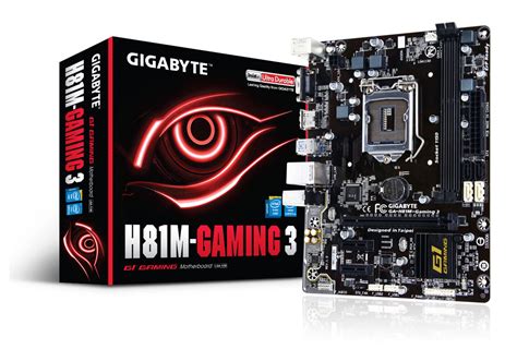 Mainboard Gigabyte Ga H81m Gaming 3