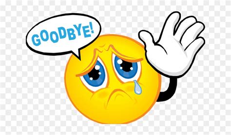 Fifth Grade Farewell Sad Emoji Waving Goodbye Free Transparent Png