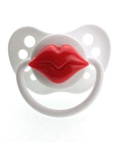 Red Lips Pacifier By Crystal Dream On Zulily Today Pacifier