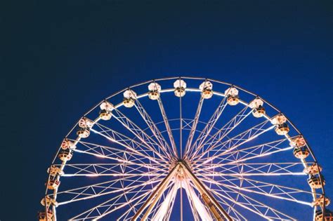 Ferris Wheel At Night Free Photo On Barnimages