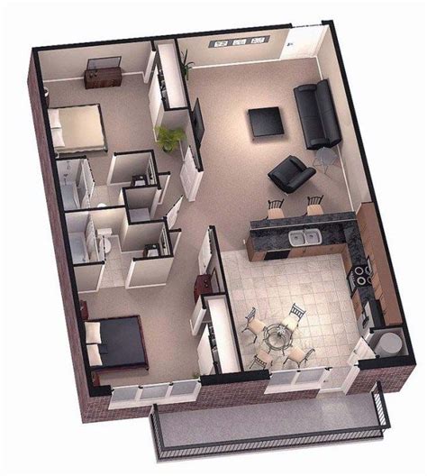 Next is the tiny house design's two bedroom house design (with lots more designs on that page) Two Bedroom Tiny House Floor Plans open planning cost and ...