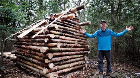 Building A Log Cabin From Scratch Youtube