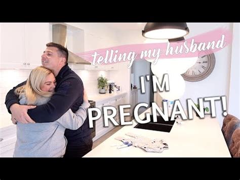 Telling My Husband I M Pregnant Youtube