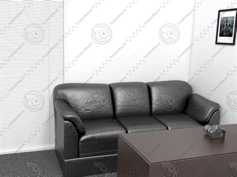 3d Casting Couch Model