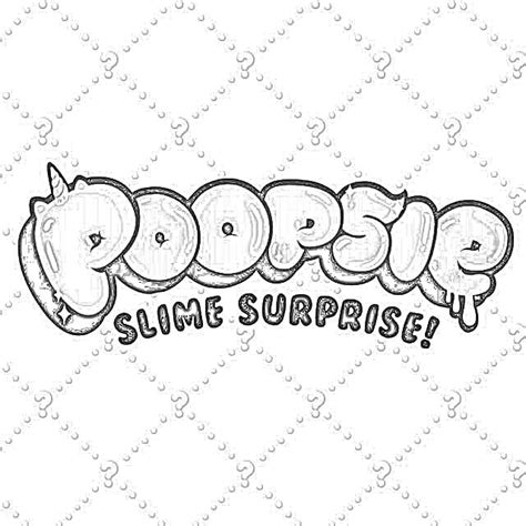 Coloring Pages Poopsie Slime Surprise Unicorn Coloring Pages Free And