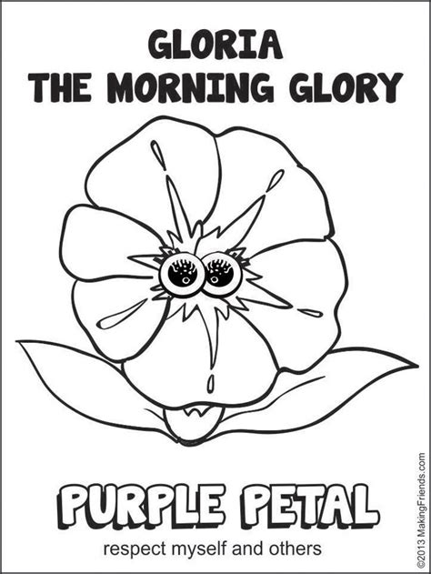 Girl Scout Daisy Flower Coloring Page