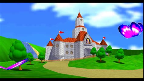 Game Vibes Mario 64 Castle Grounds Youtube