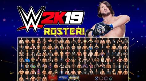 Wwe 2k19 Roster List Updated Completely Gamepretty