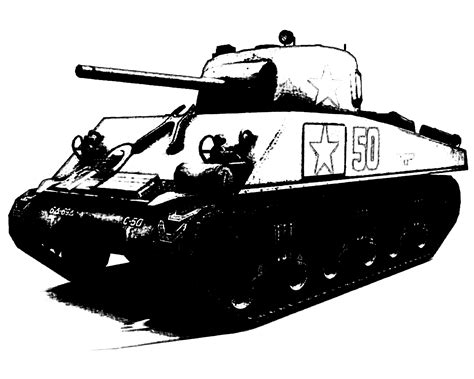 30 Best Ideas For Coloring Sherman Tank Drawing