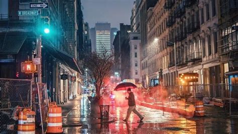 New York City 2019 The Rain In October 4k Youtube