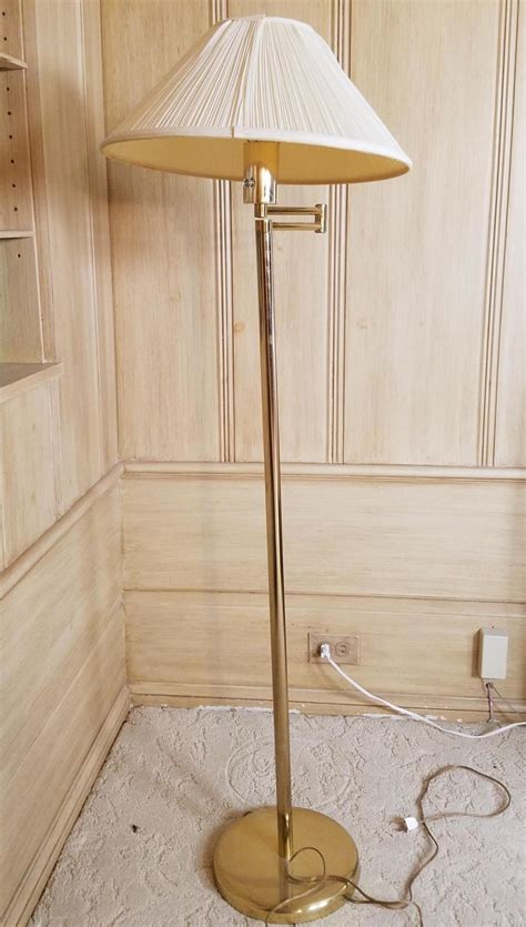 Floor lamp, led floor lamps for living room, tall torchiere floor lamps,stepless. Brass 54" Tall Floor Lamp