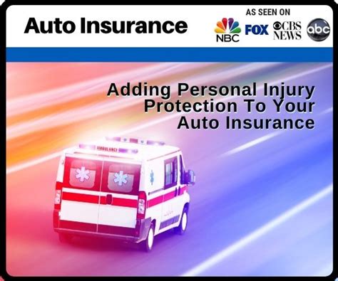 Furthermore, it can cover you if you are a passenger in a vehicle other than your own. Adding Personal Injury Protection To Your Auto Insurance -- Nevada Insurance Enrollment | PRLog