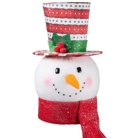 15 Snowman Head Tree Topper 3716394