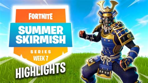 Fortnite Summer Skirmish Series Highlights Twitch Rivals Week 7 Youtube