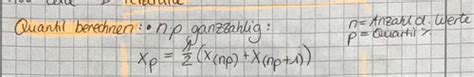 Statistik Formeln Und Rechenwege Flashcards Quizlet