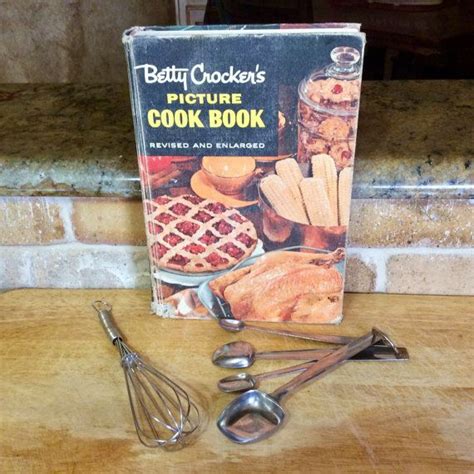 Vintage 1956 Betty Crockers Picture Cook Book Revised And Etsy Betty