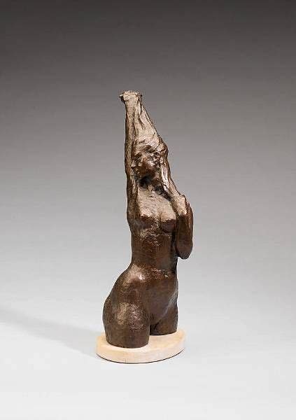Nude Stretching Arm By Hendrik Potgieter Artist At Bonhams Auction
