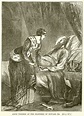 Alice Perrers at the Deathbed of Edward III stock image | Look and Learn