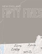 New England Fifty Finest Map 11x14 Print - Etsy