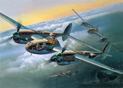 45 Wwii Fighter Planes Wallpaper