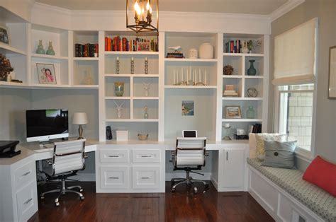 Home Office Built In Corner Desk