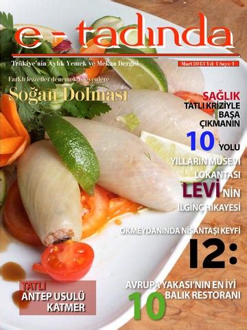 E Tadında Sayı 1 by Metronom Medya Issuu