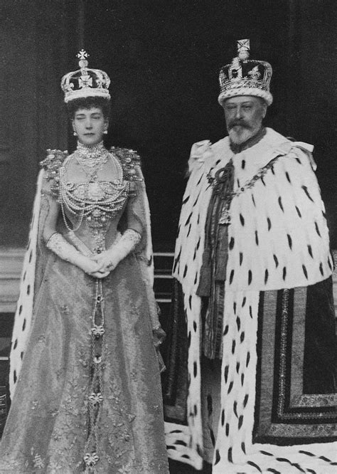 Categoryedward Vii In Photographs Coronation Robes Queen Alexandra