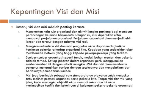 Mereka menjalankan dasar divide and rule iaitu dasar pecah dan perintah agar dapat memerintah dan mengeksploitasi ekonomi negara. Visi Misi Dan Objektif Petronas