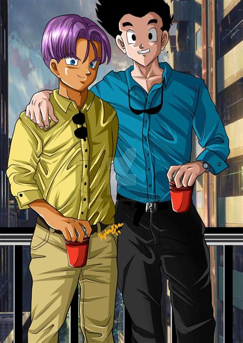 The Businessmen Trunks And Goten By