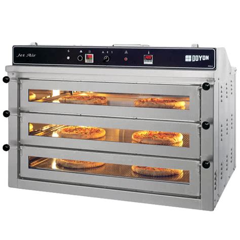 Doyon Piz6 Triple Deck Electric Pizza Oven 120240v 3 Phase 135 Kw