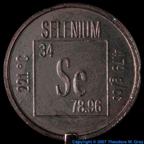 Facts, pictures, stories about the element Selenium in the Periodic Table