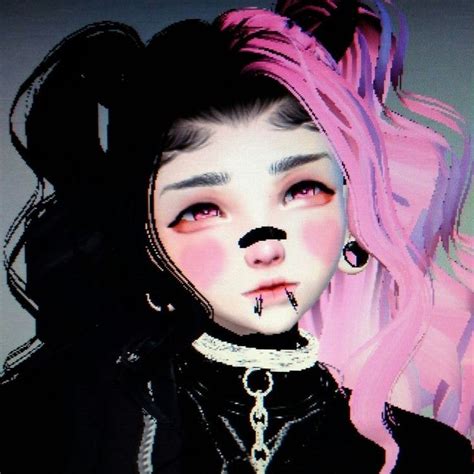 𝘵𝘩𝘦𝘭𝘢𝘻𝘺𝘴𝘰𝘯𝘨𝘨 Imvu Goth Aesthetic Pink Goth