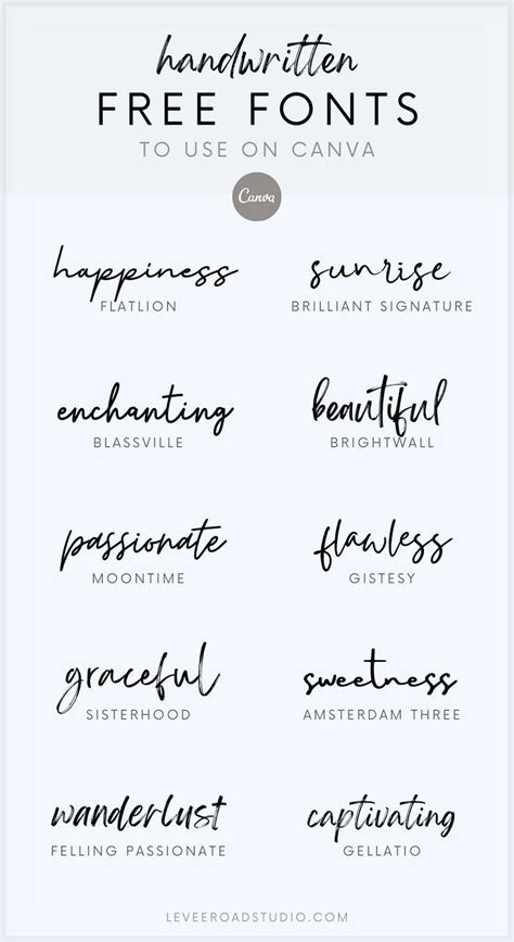 Beautiful Handwritten Script Fonts That Are Available For Free On