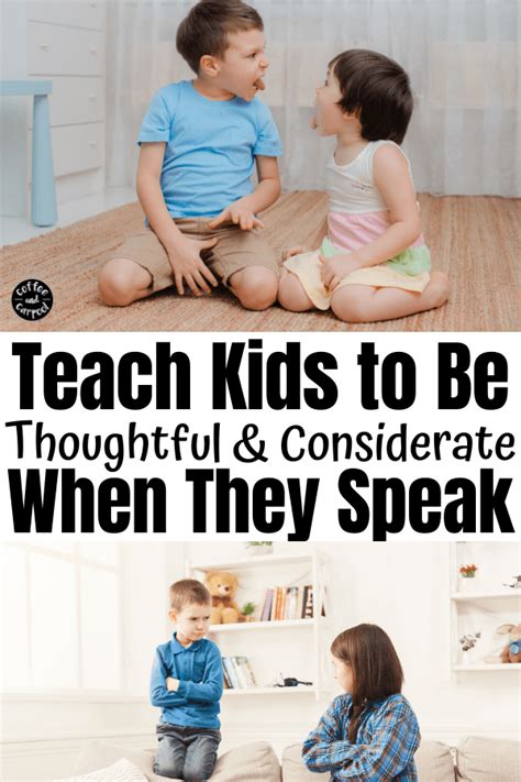 How To Help Kids Be More Thoughtful And Considerate Social Skills For
