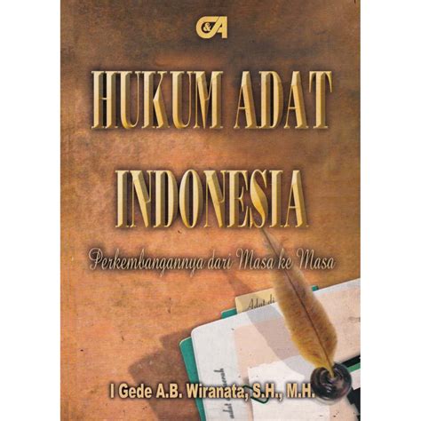 Jual Buku Hukum Adat Indonesia Ready Shopee Indonesia