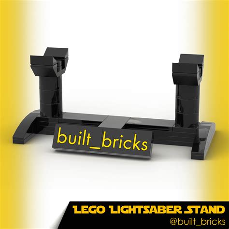 Builtbricks Lightsaber Stand Belle Ve Bricks Buy Lego Mocs
