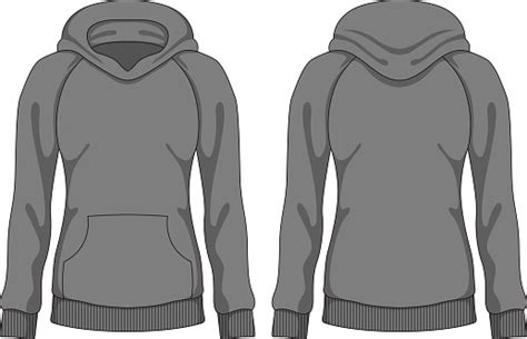 83 hoodie vectors & graphics to download hoodie 83. Woman Hoodie Vector Template Stock Illustration - Download Image Now - iStock