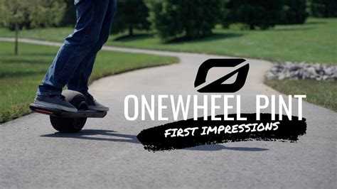onewheel pint first impressions i finally bought one youtube