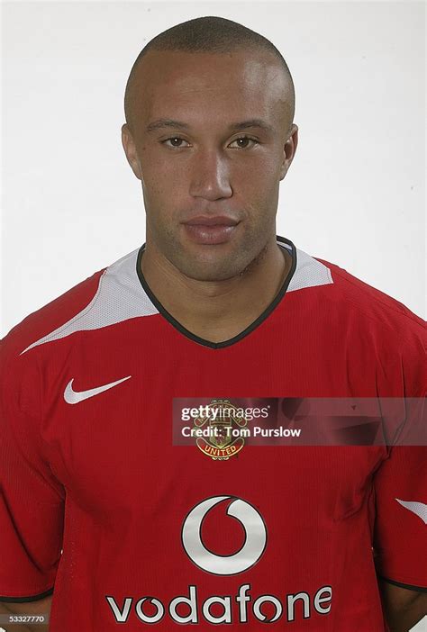 Mikael Silvestre Of Manchester United Poses During The Annual Club