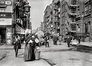 New York circa 1900. "Italian neighborhood, Mulberry Street." Shorpy ...